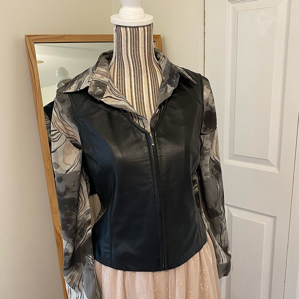 REAL Lamb skin Leather Vest